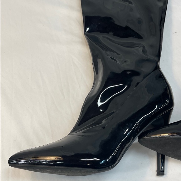 Elegant Black Over the Knee Boots size 9 - Picture 9 of 12